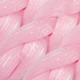 Afrika Örgüsü Simli Saç Pink Şeker Pembe / Tinsel ( 100 Gr ) 