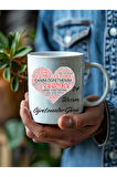 Öğretmenler Günü Kişiye Özel Seramik Kupa Mug - Hediyelik Kupa - Öğretmen Hediye