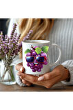 Meyve Emoji Şeklinde 3 Boyutlu Tasarım Seramik Kupa Mug - Hediyelik Kupa Bardak