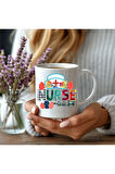 Hemşire Temalı Özel Tasarım Seramik Kupa Mug - Hediyelik Kupa Bardak - Nurse