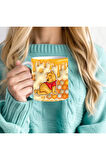 Winnie the Pooh - Kaplan Tigger - İyor - Piglet Baskılı 3D Tasarım Seramik Kupa Mug