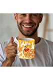 Winnie the Pooh - Kaplan Tigger - İyor - Piglet Baskılı 3D Tasarım Seramik Kupa Mug