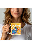 Winnie the Pooh - Kaplan Tigger - İyor - Piglet Baskılı 3D Tasarım Seramik Kupa Mug