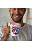 Kedi Baskılı 3D Tasarım Seramik Kupa Mug - Hediyelik Kupa Bardak
