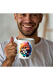 Kedi Baskılı 3D Tasarım Seramik Kupa Mug - Hediyelik Kupa Bardak