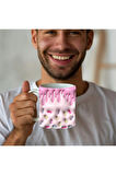 Şeker Baskılı 3D Tasarım Seramik Kupa Mug - Hediyelik Kupa Bardak