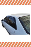 Toyota Corolla 1999-2001 Modellerine Uyumlu Özel 4'Lü Mügen Tip Cam Rüzgarlığı