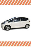 Honda Jazz 2009-2015 Modellerine Uyumlu Özel 4'Lü Mügen Tip Cam Rüzgarlığı