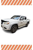 Mazda Bt 50 2006 Ve Sonrası Modellerine Uyumlu Özel 4'Lü Mügen Tip Cam Rüzgarlığı