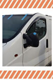 Renault Trafic Tüm Modellerine Uyumlu Özel 2'Li Mügen Tip Cam Rüzgarlığı