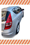 Hyundai i-30 2007-2012 Modellerine Uyumlu Özel 4'Lü Mügen Tip Cam Rüzgarlığı