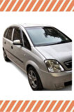 Opel Meriva 2003-2009 Modellerine Uyumlu Özel 4'Lü Mügen Tip Cam Rüzgarlığı