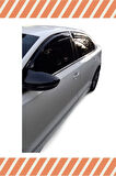 Volkswagen Jetta 2011 Ve Sonrası Modellerine Uyumlu Özel 4'Lü Mügen Tip Cam Rüzgarlığı