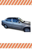Hyundai Accent Admira 2003-2006 Modellerine Uyumlu Özel 4'Lü Mügen Tip Cam Rüzgarlığı