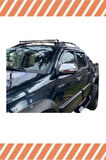Toyota Hılux 2004-2015 Modellerine Uyumlu Özel 4'Lü Mügen Tip Cam Rüzgarlığı