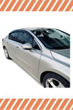 Peugeot 508 2010-2018 Modellerine Uyumlu Özel 4'Lü Mügen Tip Cam Rüzgarlığı