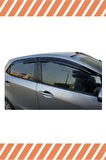 Mazda 2 2009-2013 Modellerine Uyumlu Özel 4'Lü Mügen Tip Cam Rüzgarlığı