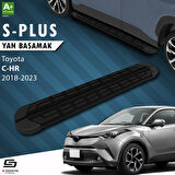 S-Dizayn Toyota C-HR S-Plus Siyah Yan Basamak 173 Cm 2016-2023 A+ Kalite