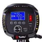 Tolifo EF 200w Led Video Işığı 2'li Soft Box'lı Çantalı set