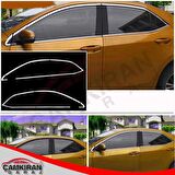 COROLLA 2013-2016 IÇIN UYUMLU CAM ÇITASI NIKELAJ
