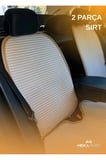 Terletmez Oto Koltuk Koruyucu Kılıf %100 Pamuk 5 li Tam Set Krem Opel Insignia Tüm Modeller