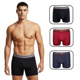 Tommy Hilfiger Erkek 3'lü Boxer Set