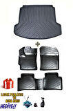 Dacia Duster 2 WD (4x2) 2011 Model Uyumlu3D Bagaj Havuzu ve Araca Özel Paspas Seti 