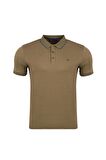 Regular Fit Polo Yaka Kısa Kollu Basic T-Shirt	