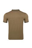 Regular Fit Polo Yaka Kısa Kollu Basic T-Shirt	