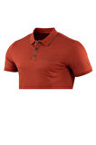 Büyük Beden Regular Fit Cepli Dokulu Polo T-Shirt	