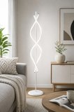 Tornado Beyaz Renk Gün Işığı Ledli Modern Tasarım Salon - Yatak Odası Led Lambader