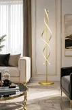 Tornado Eskitme Renk Gün Işığı Ledli Modern Tasarım Salon - Yatak Odası Led Lambader