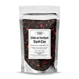 Çilek ve Vanilyalı Siyah Çay 40 gr (1. Kalite)