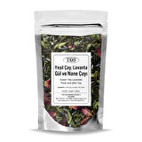 Yeşil Çay Lavanta Gül ve Nane Çayı 40 gr (1. Kalite)