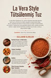 La Vera Style Tütsülenmiş Tuz 100 gr (1. Kalite)