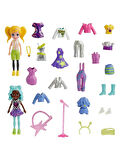 Polly Pocket Oyuncak Bebek Ve Aksesuarları  Moda Paketi  Hnf51
