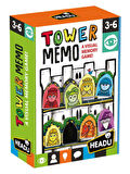 Headu Tower Memo - Kule Hafızası Yapbozu ( 3 - 6 Yaş ) - MU29419