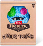 Mini Koleksiyonluk ZURU Fuggler Baby Fuggs Komik Çirkin Peluş Oyuncak Sasquoosh Mavi 9cm