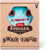 Mini Koleksiyonluk ZURU Fuggler Baby Fuggs Komik Çirkin Peluş Oyuncak Wide Eyed Weirdo Mavi 9cm