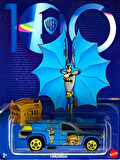 Warner Bros. 100. Yıl Temalı - 2023 Die - Cast Metal Döküm 5 li Koleksiyonluk Arabalar - HMV73