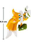Sonic Prime 5 li Figür Set - Sonic + Tails + Dr. Eggman + Amy Rose + Sürpriz 6.5 cm