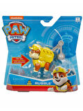Paw Patrol Müzikli ve Rozetli Kahramanlar - Rubble - 10 cm