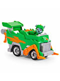 Paw Patrol Cesur Şövalyeler Görev Aracı Seti - Rocky - 19 cm