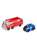 Paw Patrol True Metal İtfaiye Ekibi Aracı - Marshall ve Chase Arabaları 6 - 12 cm