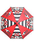 Minnie Mouse Love Minnie PVC Koruma Kılıflı Çocuk Şemsiyesi - 3 - 12 Yaş Arası Çap : 85 cm