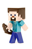 Jada Minecraft Metal Döküm Die - Cast Figür Karakterler - Steve - 6.5 Cm
