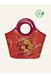 Çok Amaçlı Pembe Çocuk Günlük & Plaj Çantası - Lets Play Away Barbie Model - 5 Lt