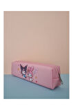 Kuromi My Melody Hello Kitty Cinnamoroll Figürlü Yumuşak Silikonlu Kalem Kutusu Kalemlik - Pembe