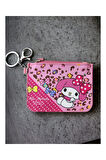 Sanrio My Melody Figürlü Askılı Fermuarlı Çok Gözlü El Cüzdanı Kartlık Cüzdan - Model 1