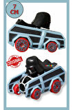 Racerverse Tekli Model Araba - Figürlü Yarış Arabası - Star Wars Darth Vader - 7 CM